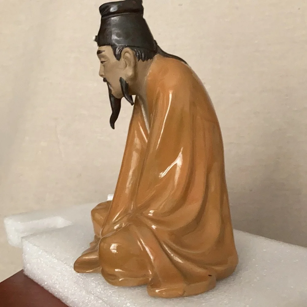 Host pick. Chinese antique Wan Jiang ceramic figurine - Picture 4 of 6